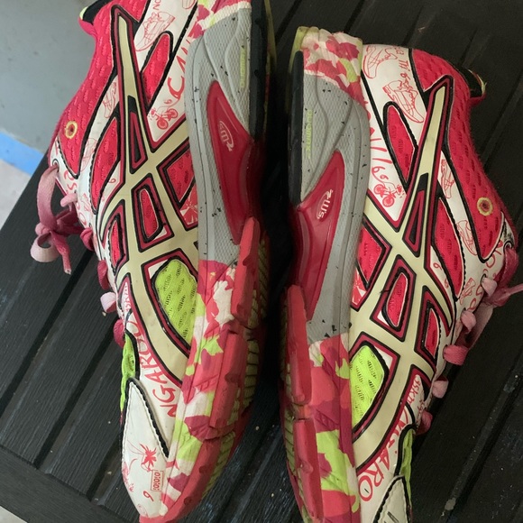 ASICS gel noosa tri 6 running triathlon shoes 9.5 - Picture 1 of 4